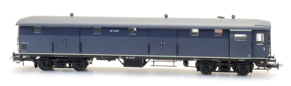 Dutch luggage wagon D 6317. III