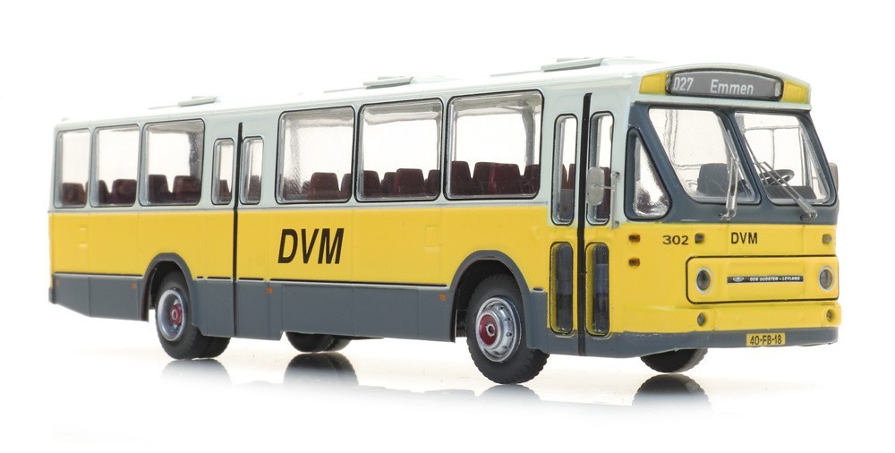 Regional bus DVM 302, Leyland, middle-door exit