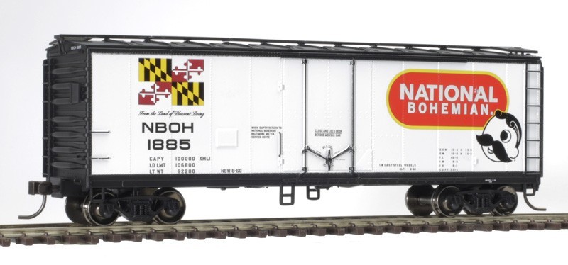 HO Trainman® 40' Plug Door Box Car