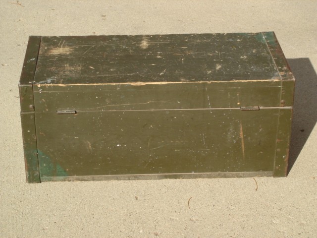 Purves Manufacturing Co. Indianapolis, IND. 1944 Tool Chest - Back