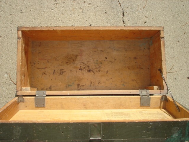 Purves Manufacturing Co. Indianapolis, IND. 1944 Tool Chest - Empty