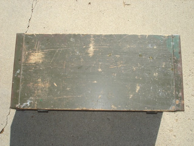 Purves Manufacturing Co. Indianapolis, IND. 1944 Tool Chest - Top