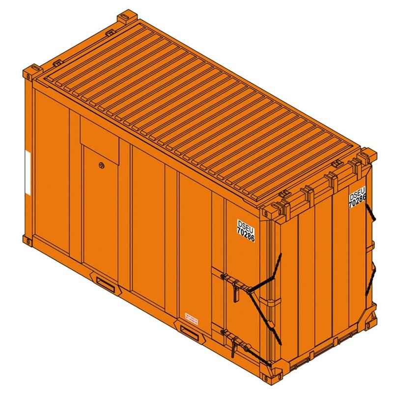 Trainman® HO 20' High Cube MSW Container