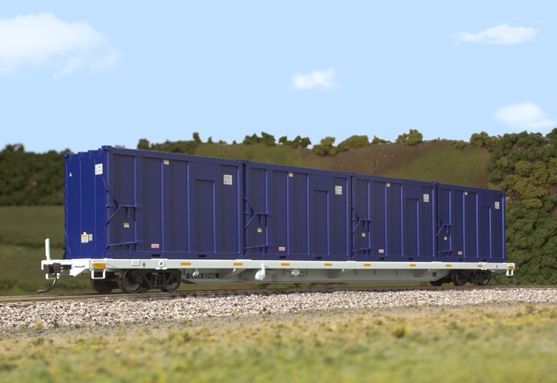 Trainman® HO 85' Trash Flat Car w/ Containers