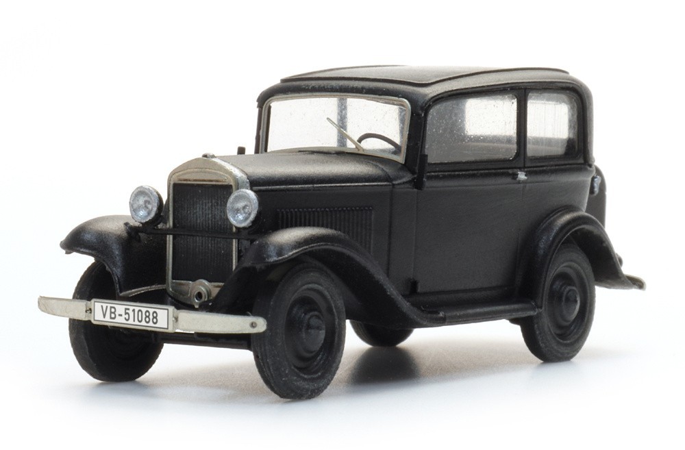 Opel 1.2l sedan, black