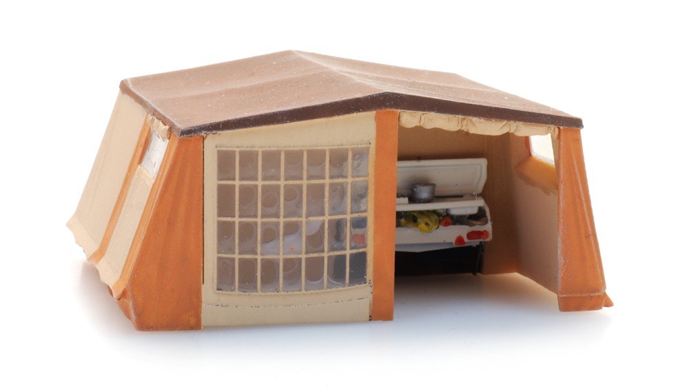 Alpenkreuzer pop-up camper open