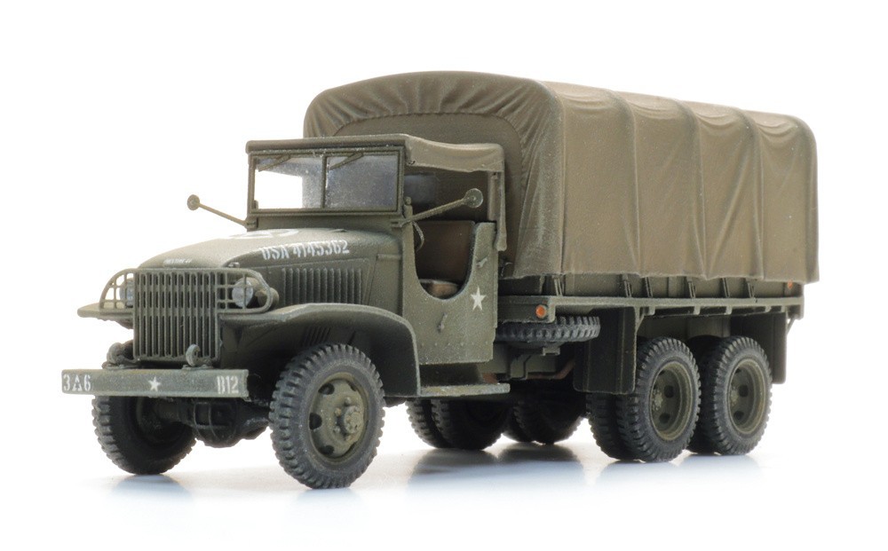 US GMC CCKW-353 US Army Cargo with hood