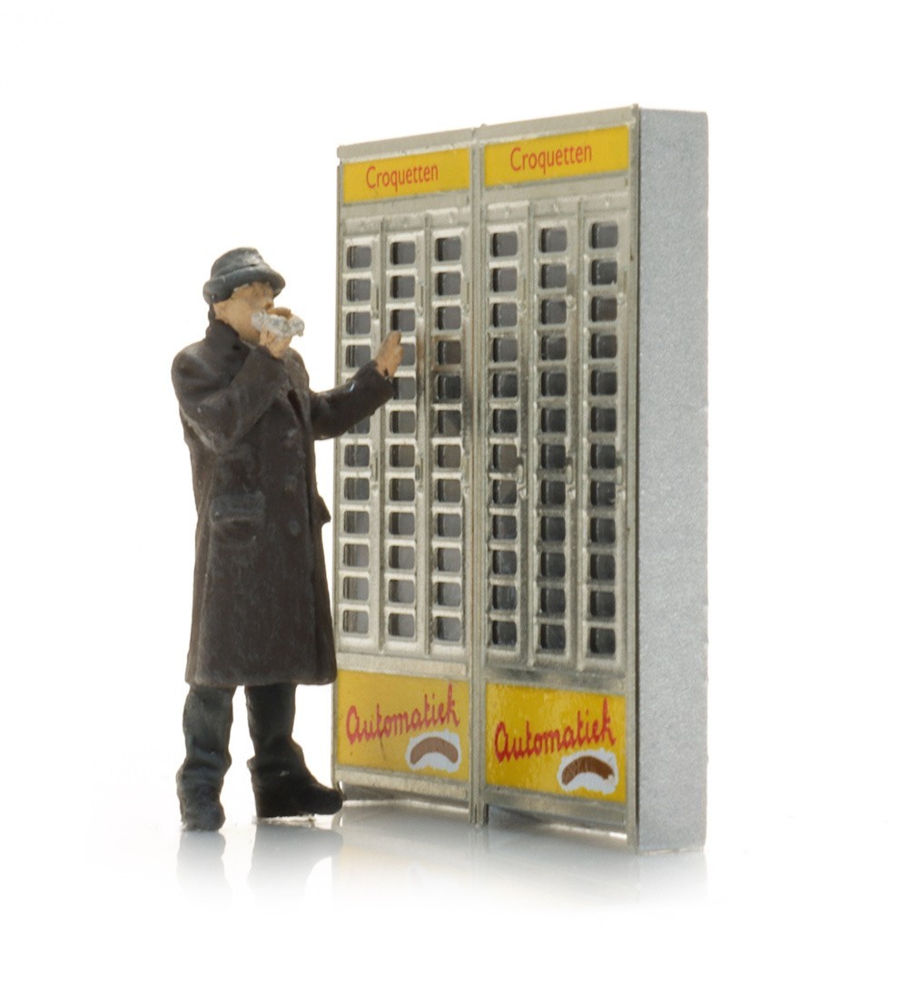 Automat with figure