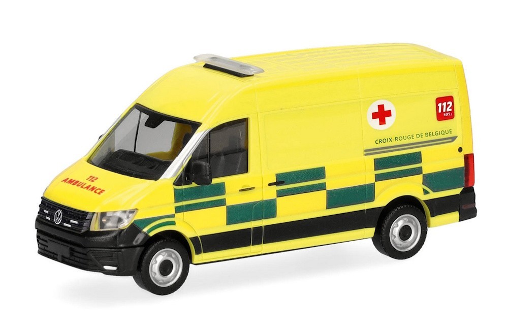 Volkswagen (VW) Crafter box high roof rescue vehicle"Ambulance Croix Rouge", Belgium