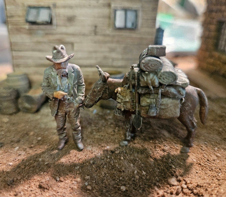 RRPR-O-38 Prospector Joe and his mule