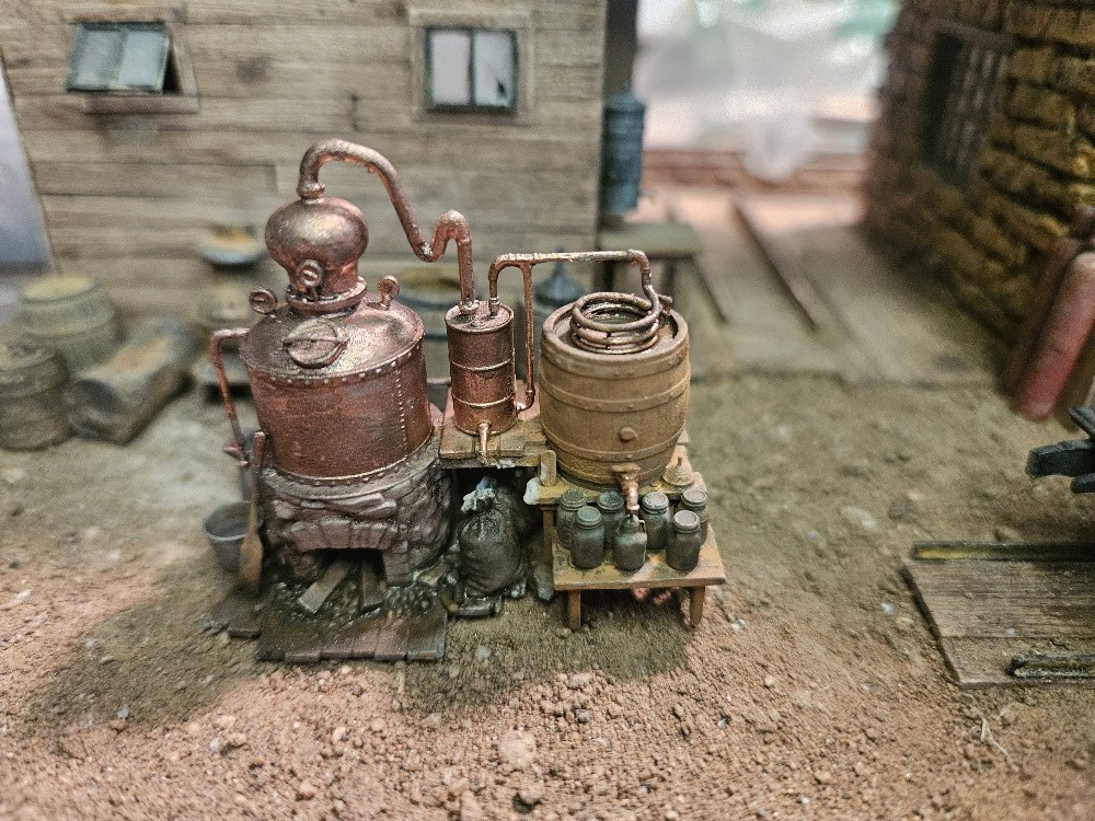 RRMS-O-06 smaller copper moonshine still