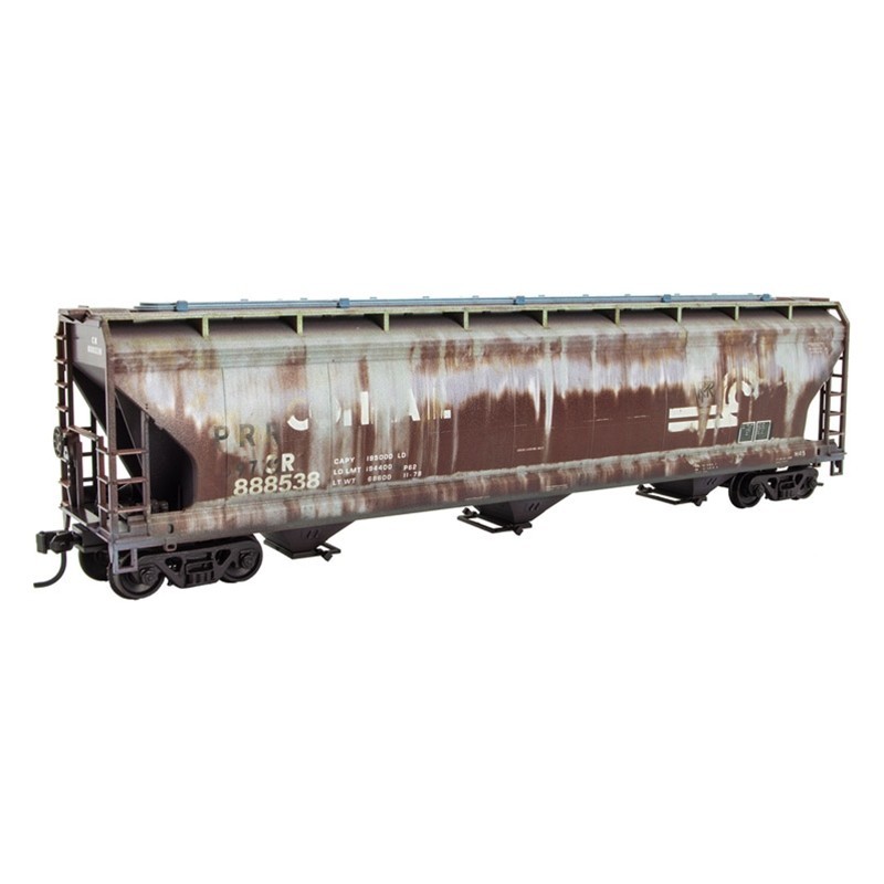 HO ACCURAIL 3-BAY COVERED HOPPER KIT CONRAIL EX-PENNSYLVANIA #888538 ITEM# 200010007