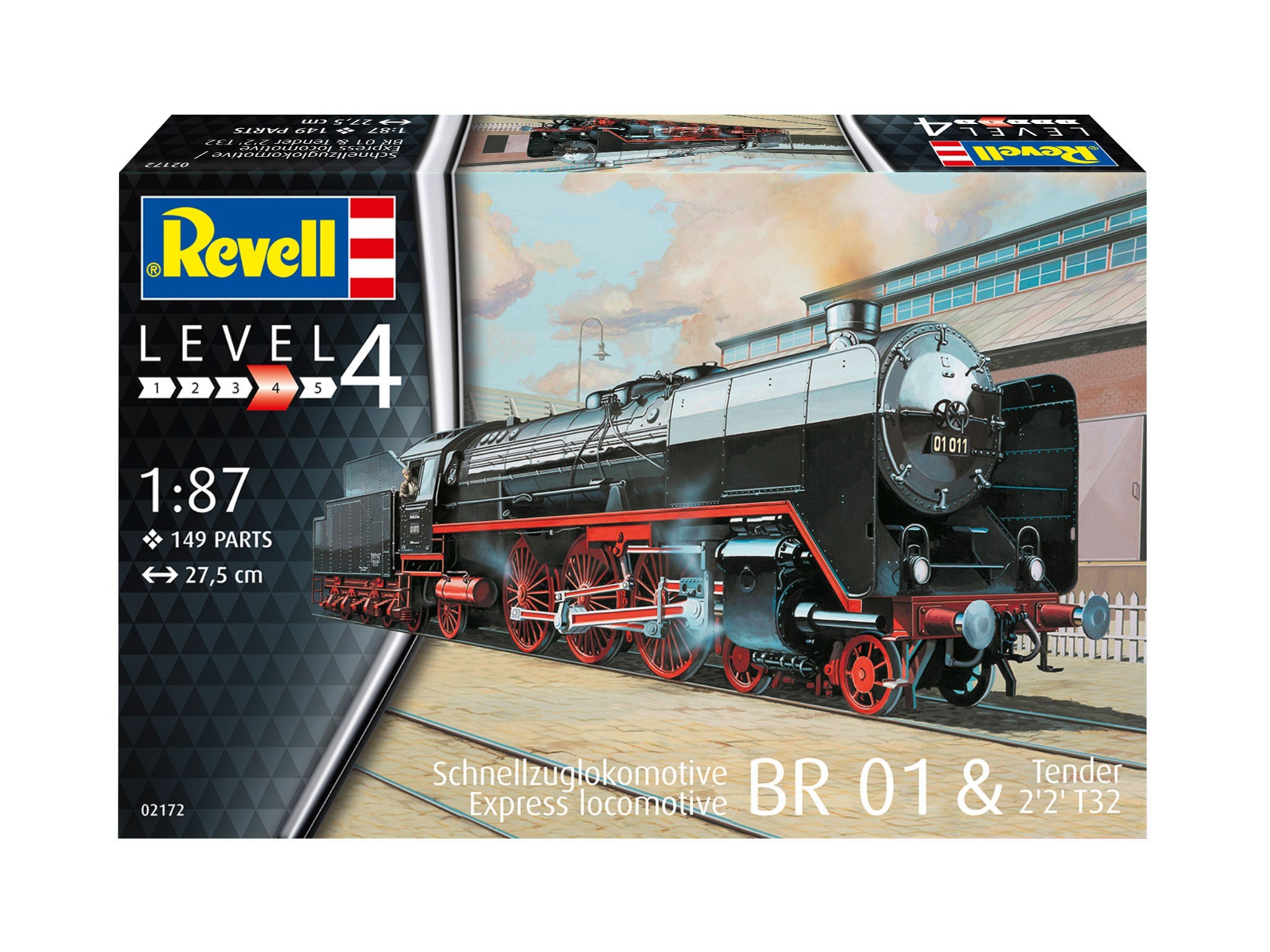 Express locomotive BR01 with tender 2'2' T32