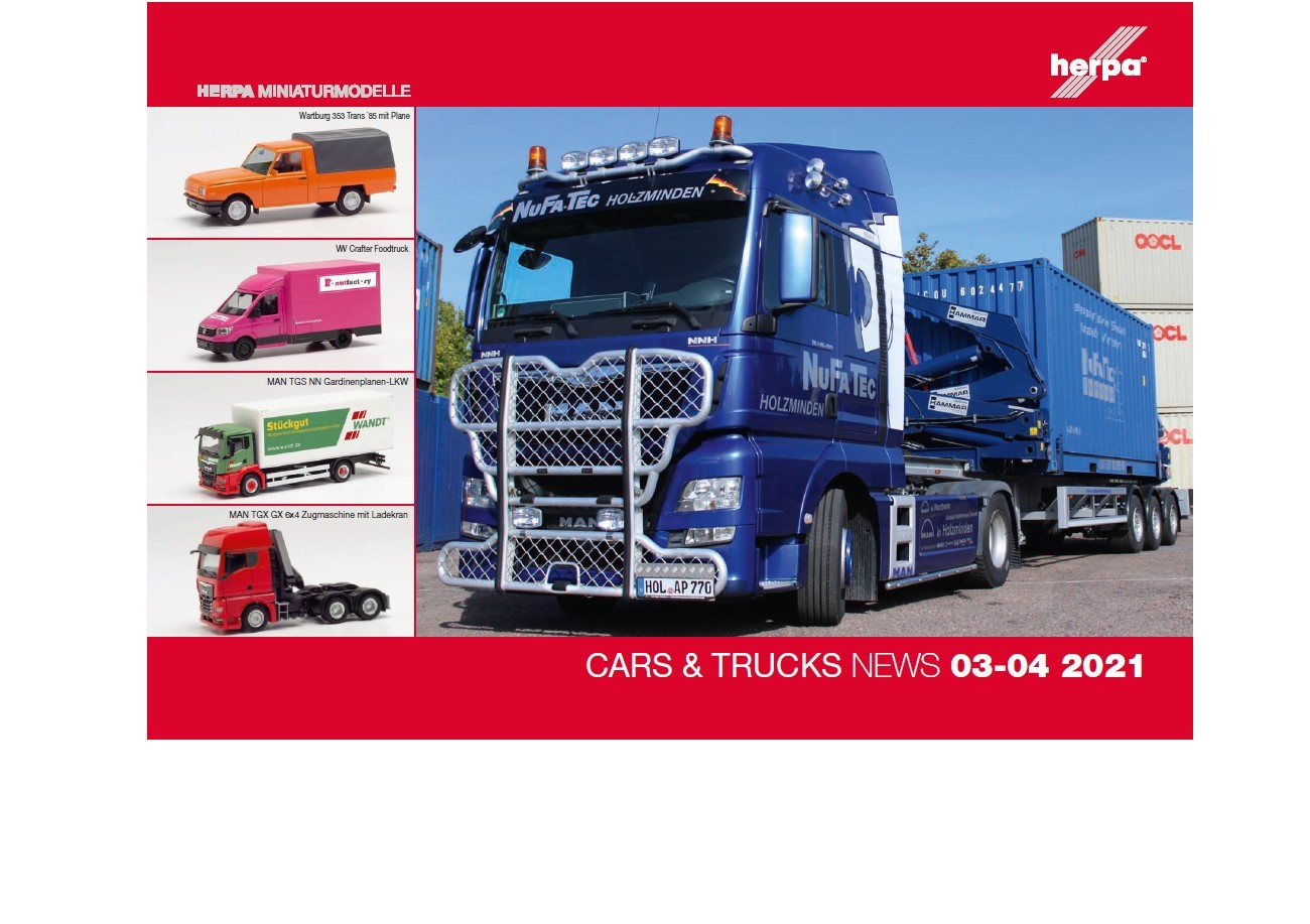 HERPA CARS & TRUCKS 2021 / 03-04