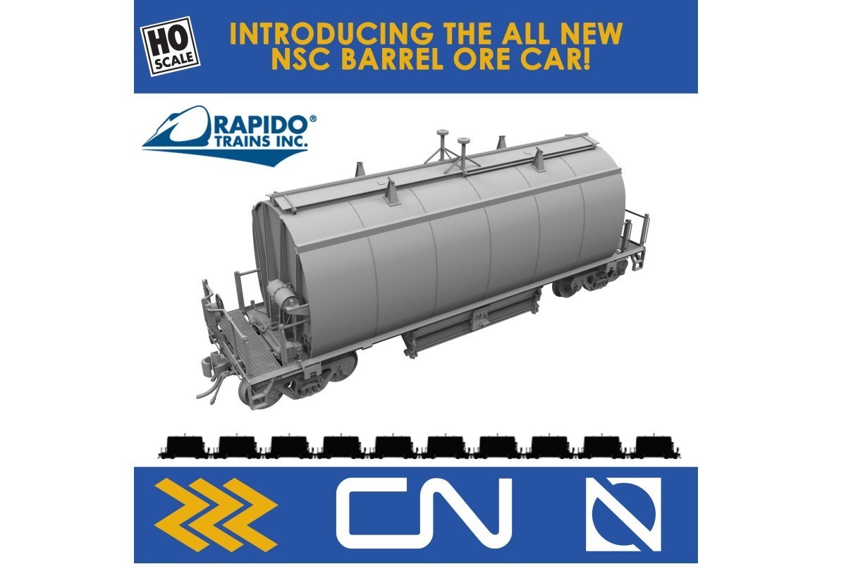 CN/ONR Barrel Ore Hoppers Planned