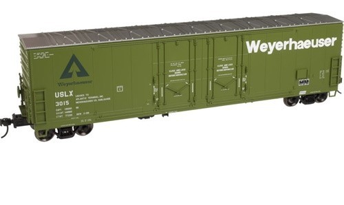 53' Evans Double Plug-Door Box Car