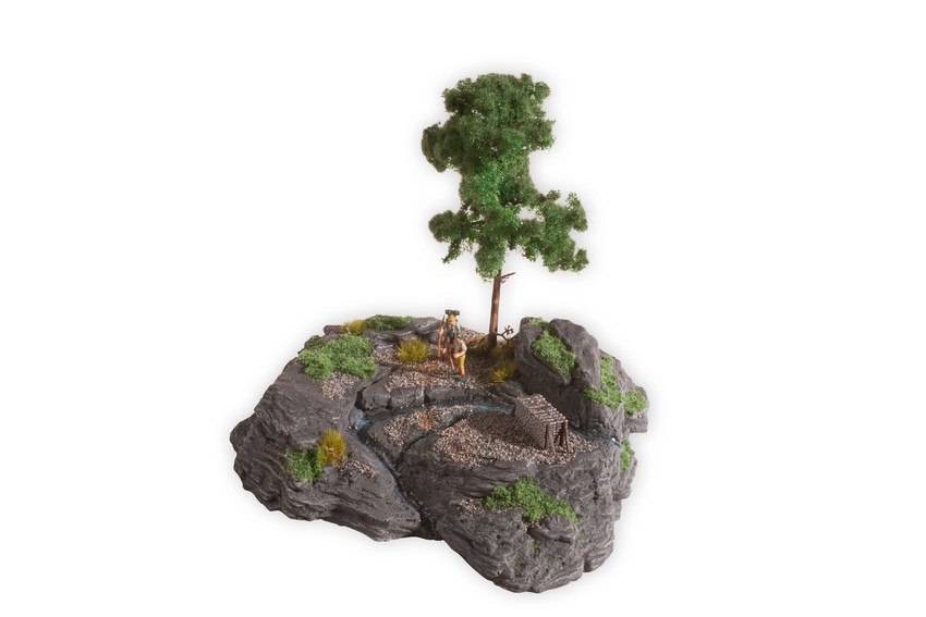 Crafts Miniature Tabletop Decor Railroad Modelling Grass Tufts Static Grass  Tufts Grass Model Artificial Grass