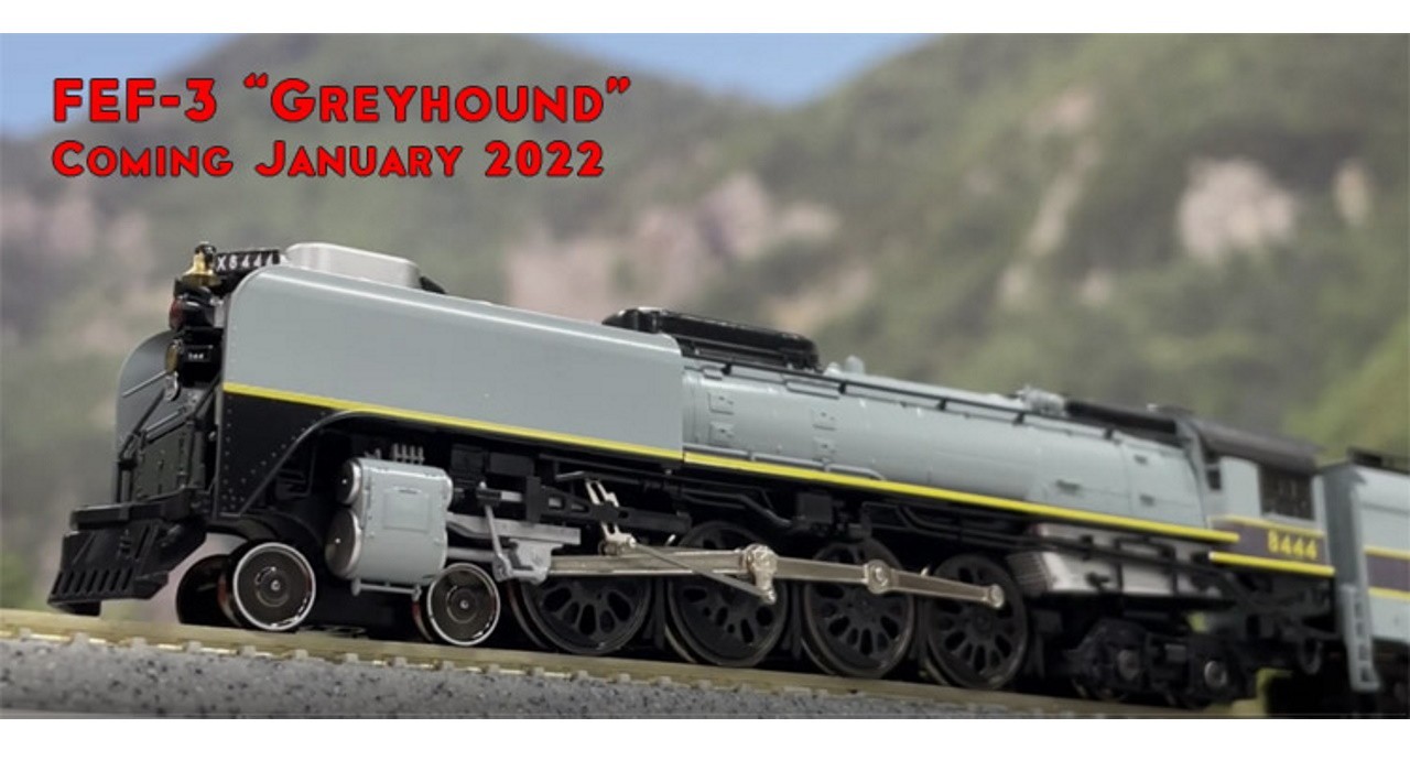 UP FEF-3 Greyhound Planned