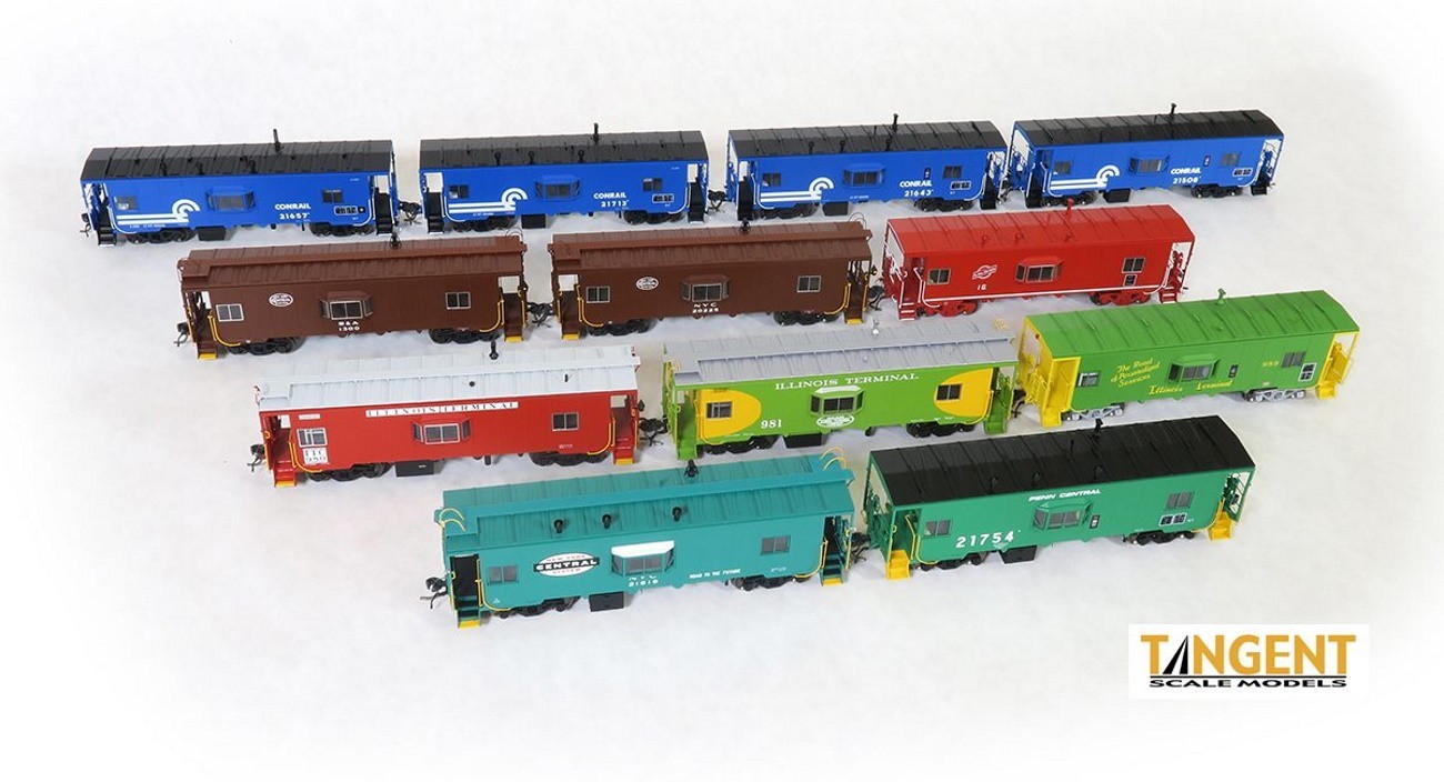 DSI / SLCC Steel Bay Window Cabooses Released