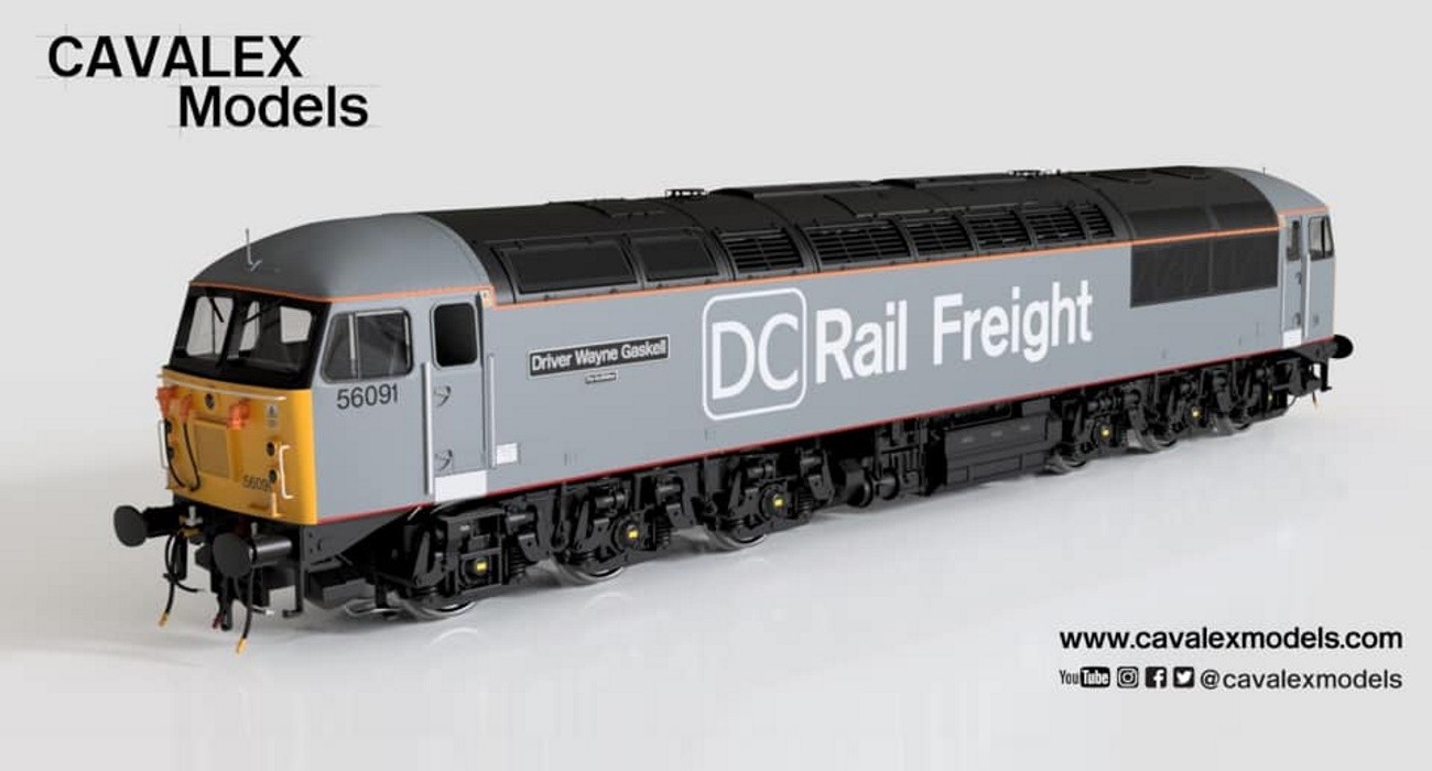 ‘Driver Wayne Gaskell’ DCR Class 56 Added