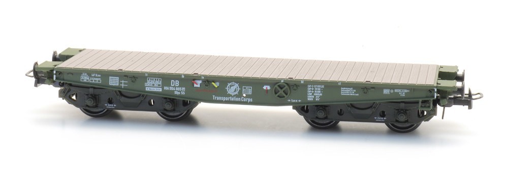 New series flat cars SSy, SSyms and SSy 55: Zwaartransportwagens