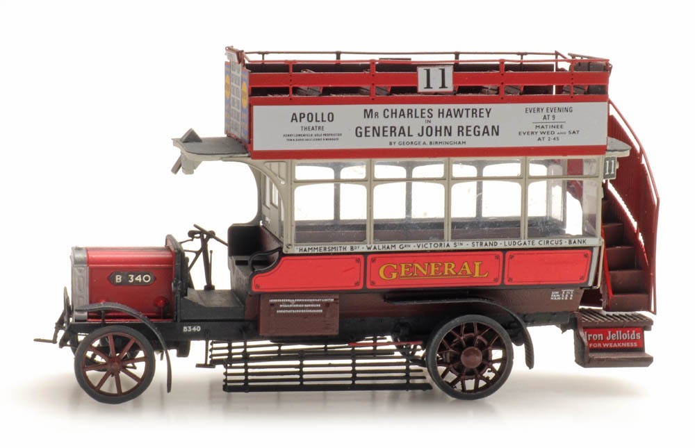 Pig-iron Wagon, London Type B Omnibus, Hay Baler, and more