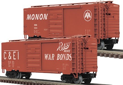 Special Run O PS-1 Boxcars