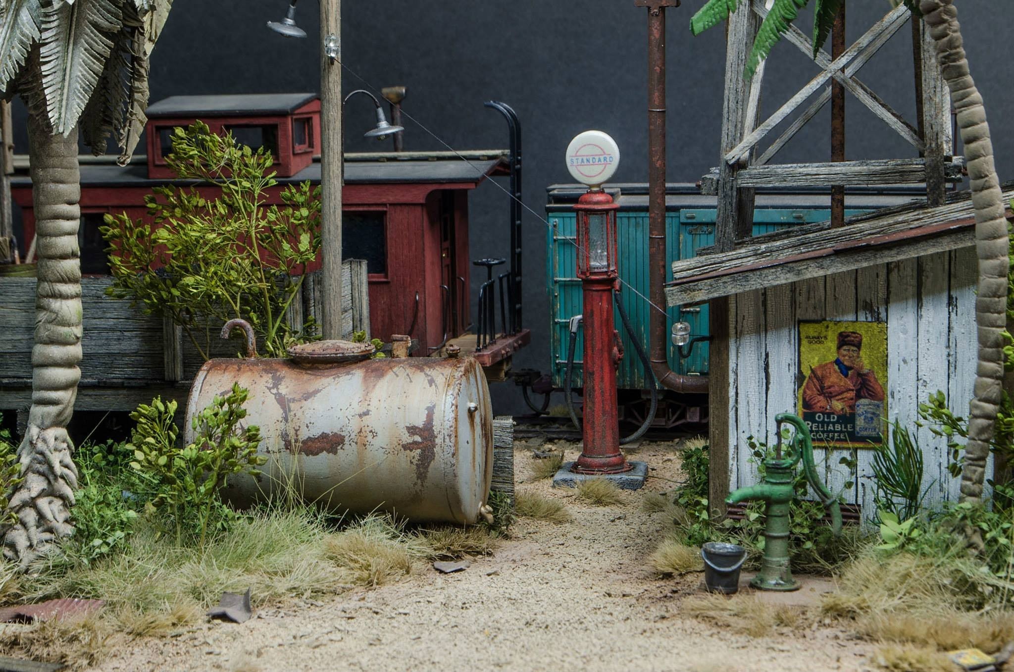 On30 Yard Service Diorama