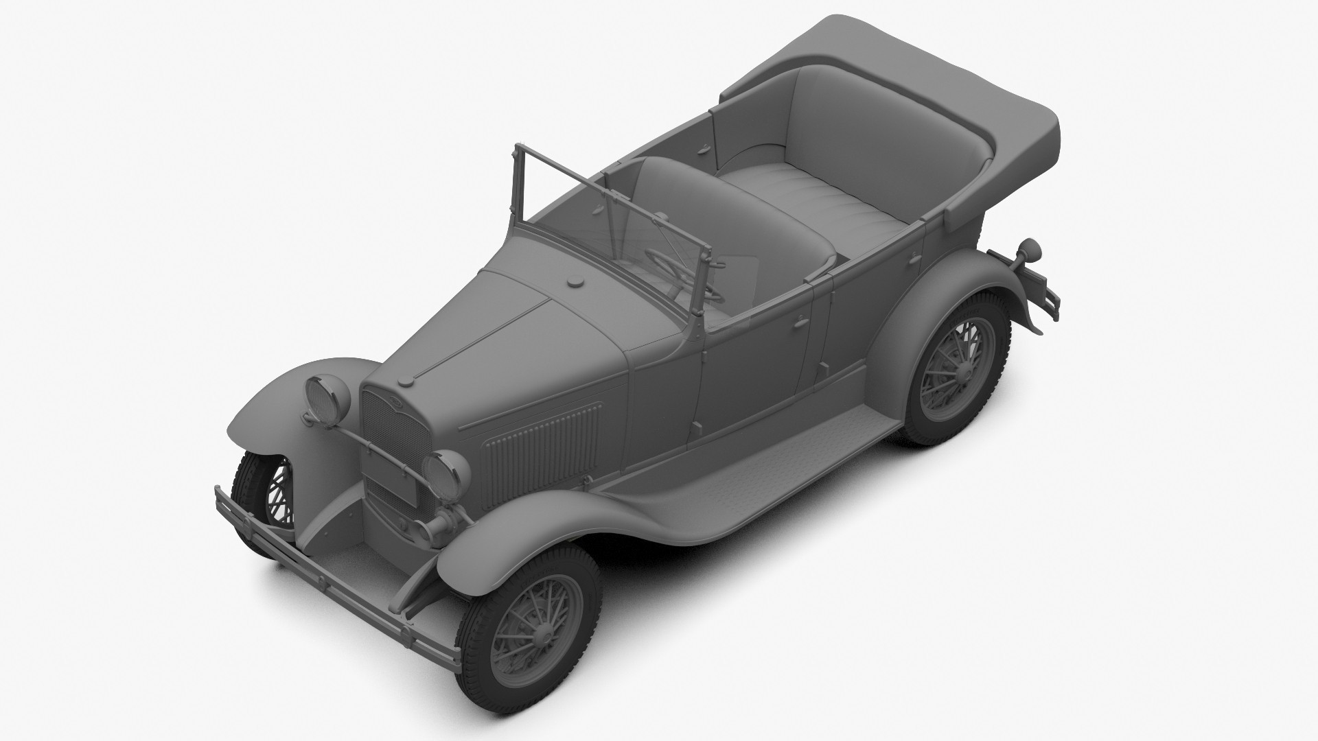 IN PROCESS! Model A Standard Phaeton (1930s) American Passenger Car | Armorama™